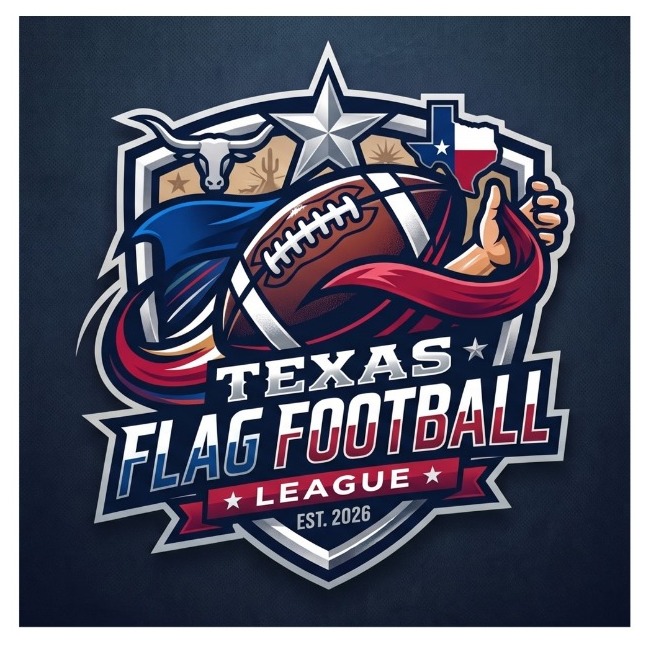 Texas Flag Football League crest